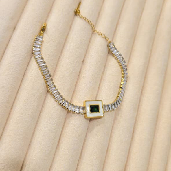New Emerald Tennis bracelet