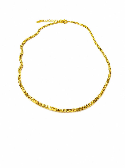 18K Gold Crafted Chain