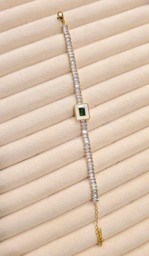 New Emerald Tennis bracelet