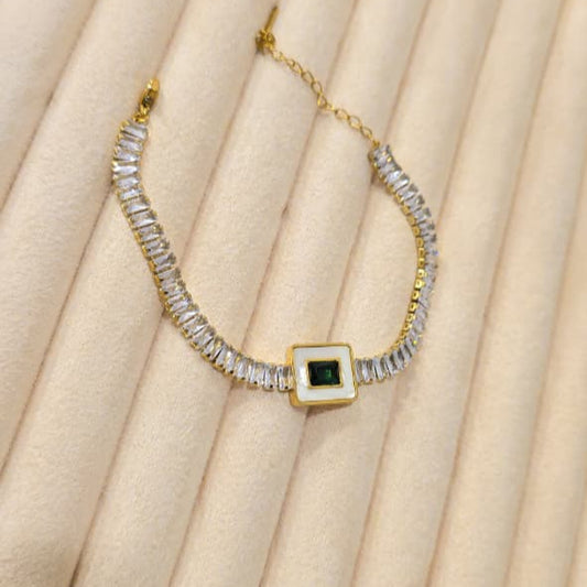 New Emerald Tennis bracelet