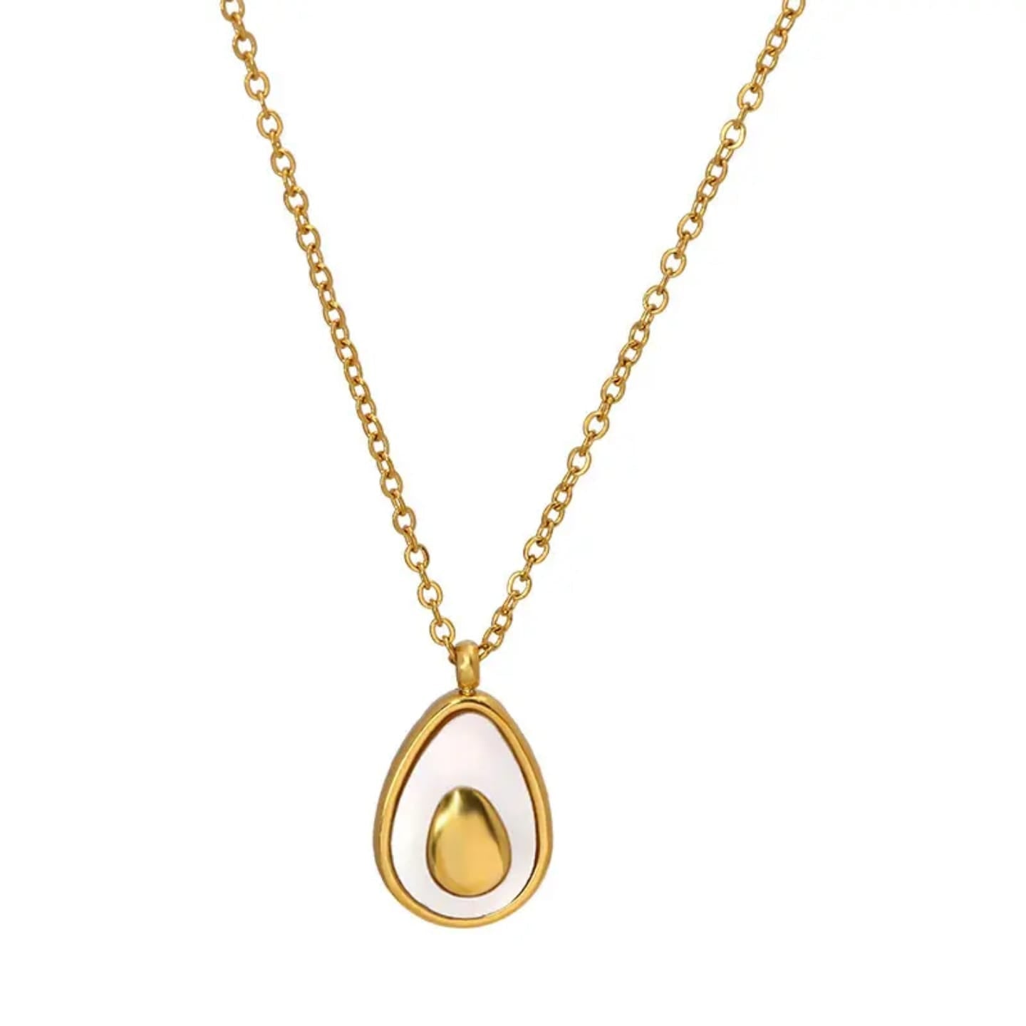 Drop shells necklace