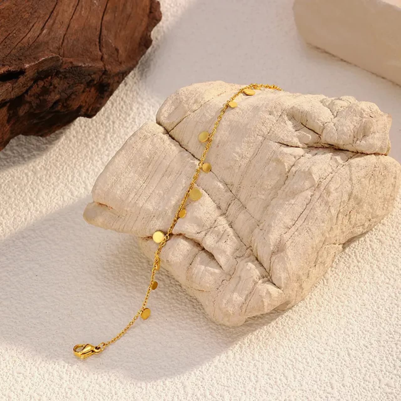 Coins bracelet