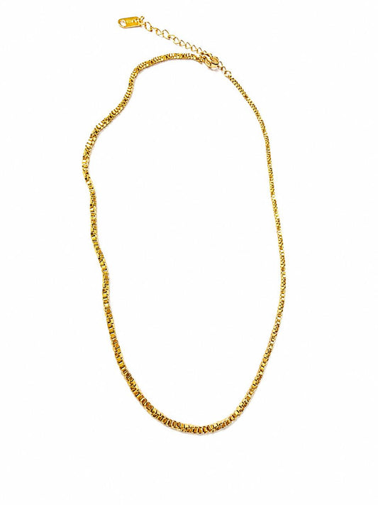 18K Gold Crafted Chain