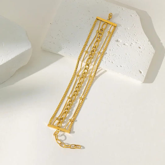 Five layers bracelet