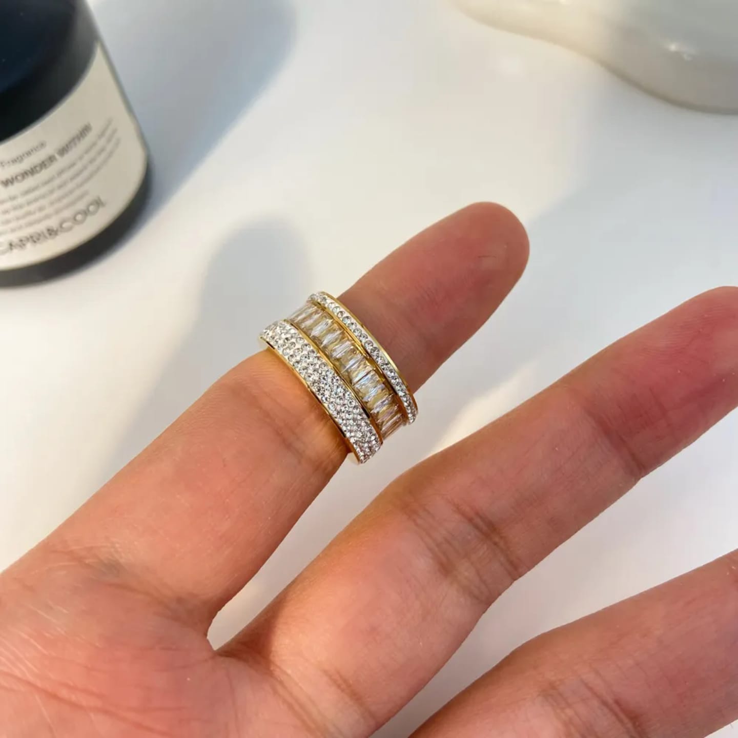 Royal zircone luxury Ring