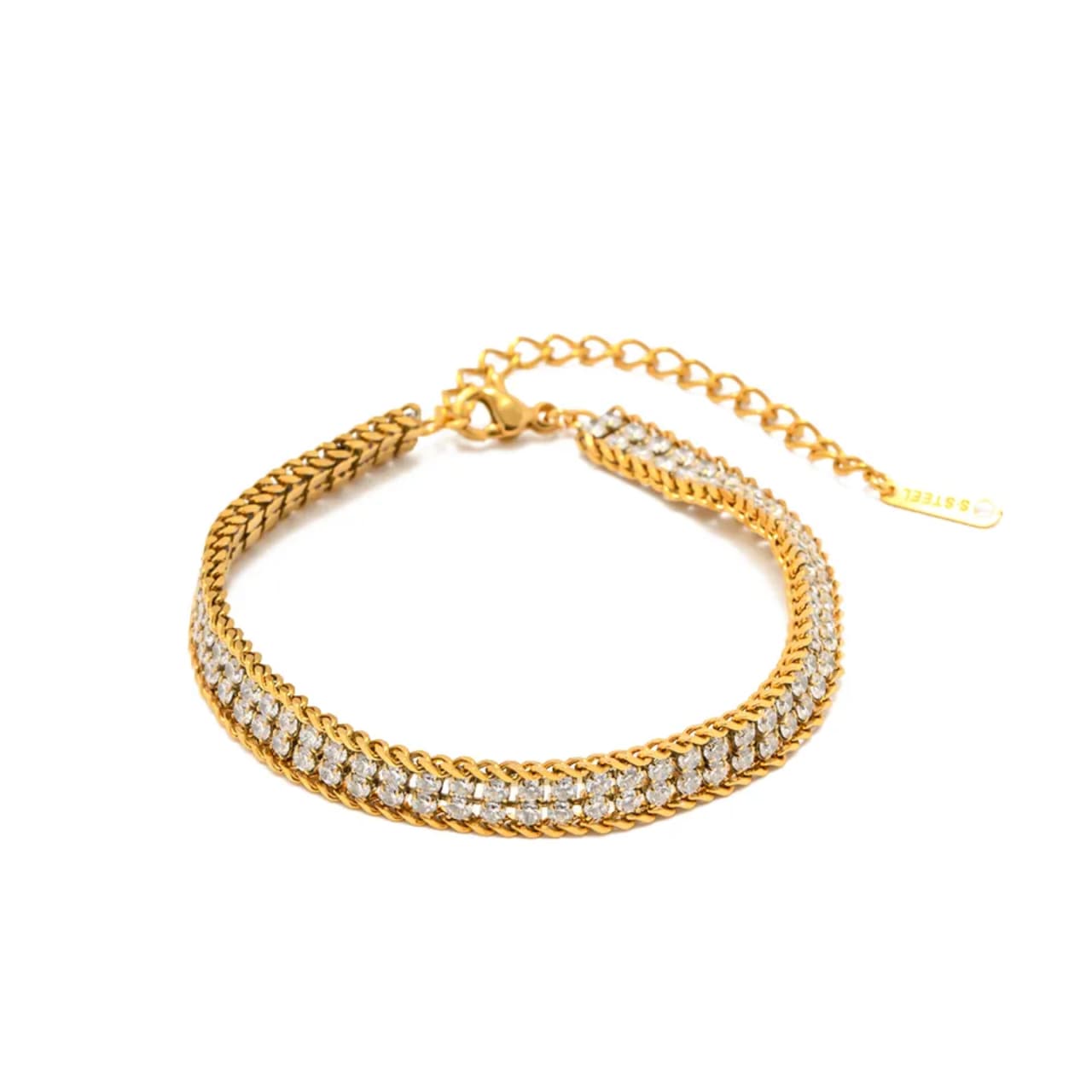 Lester Dual Stone Bracelet