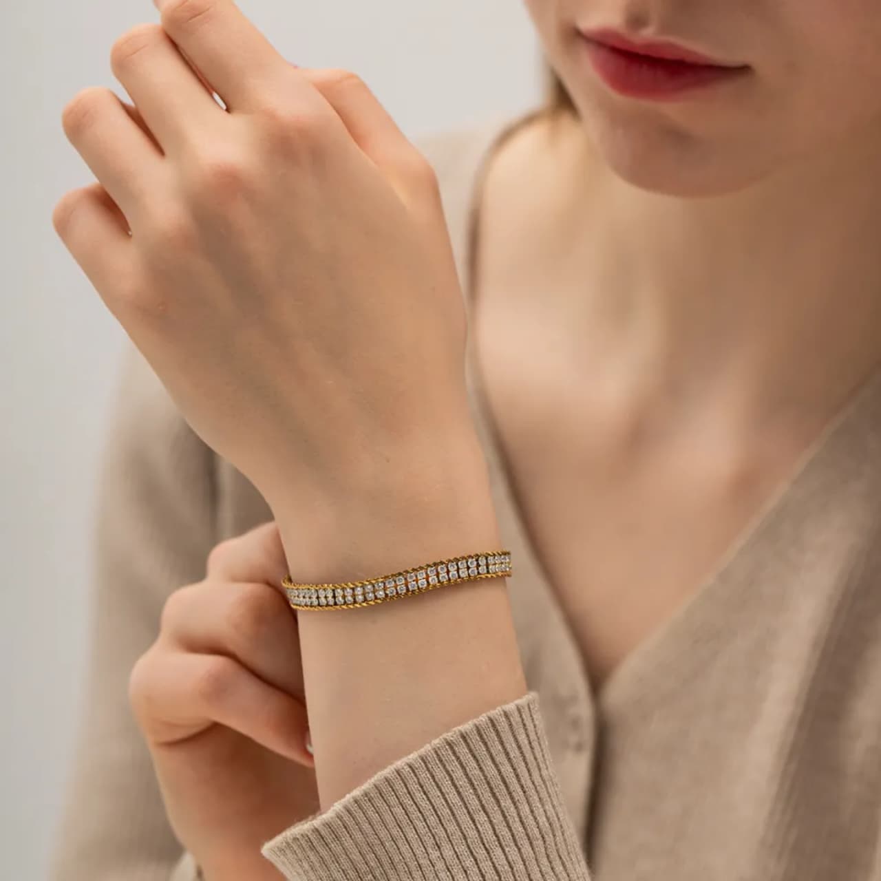 Lester Dual Stone Bracelet