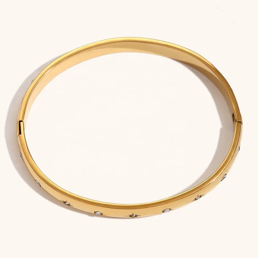 18k round Zircons Bangel