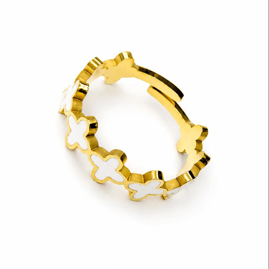Venclave Clover Adjustable size rings