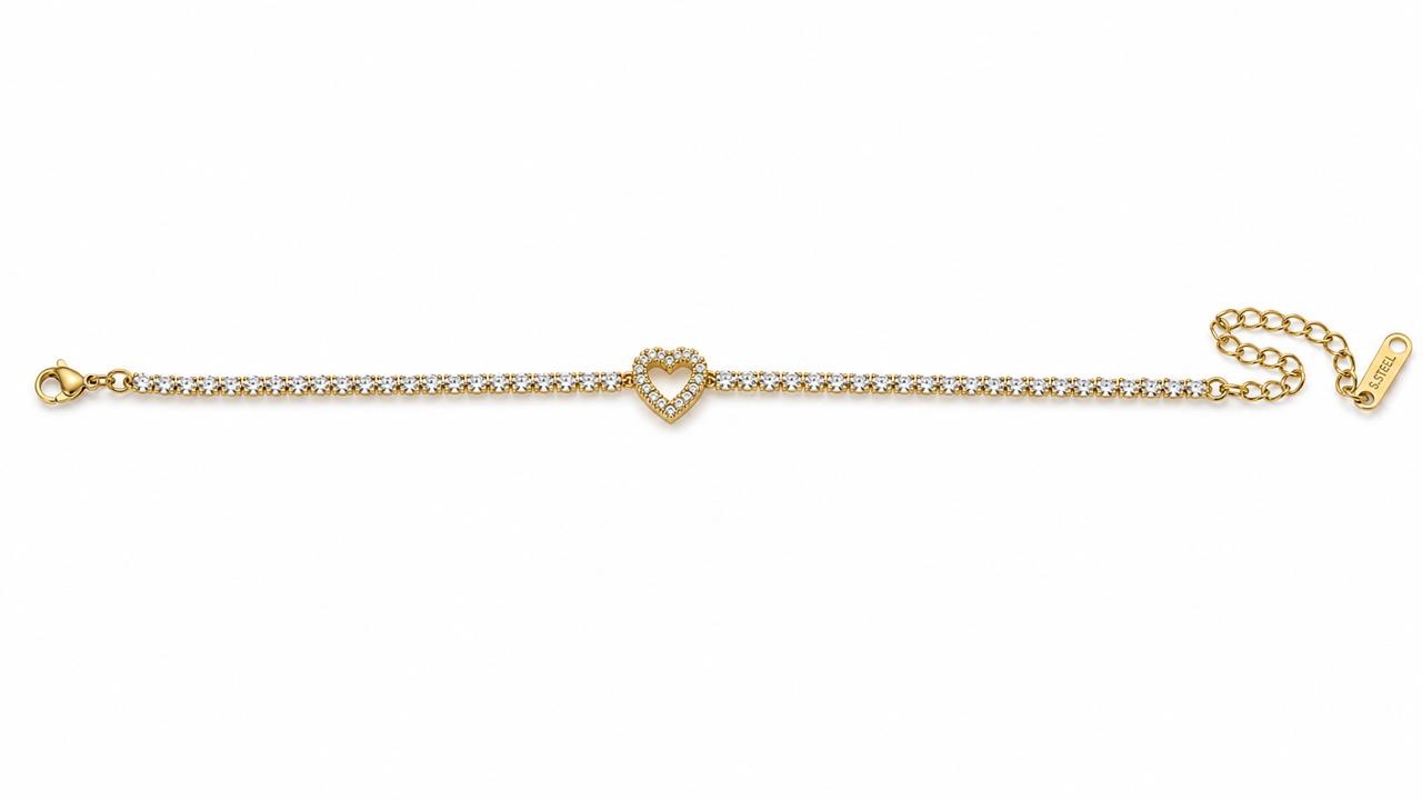 Heart Arc Bracelet